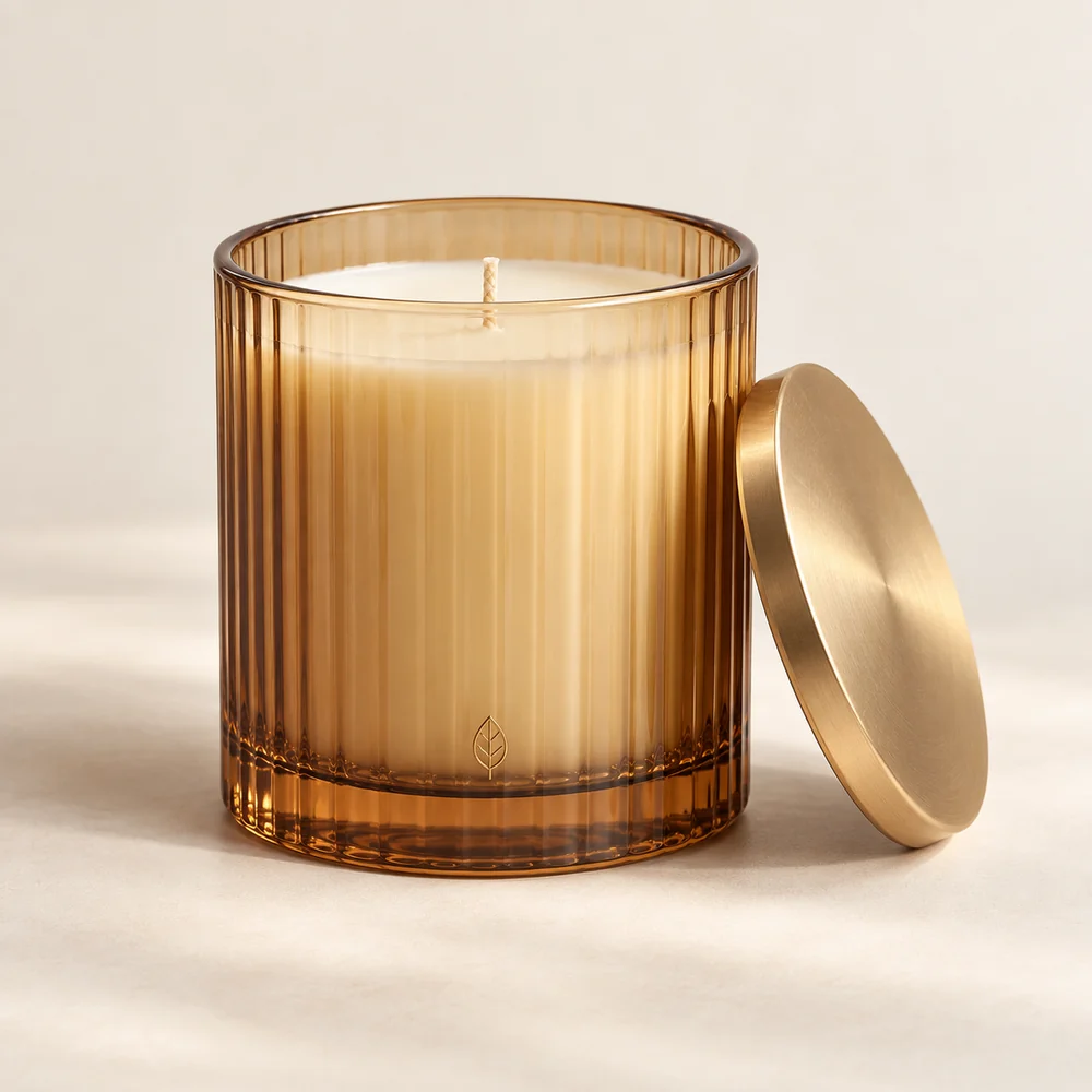 Amber Ember botanical fragrance collection.